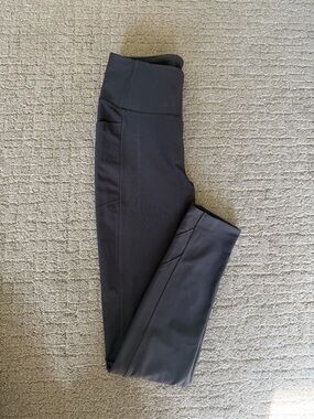 Mondetta Gray High-Waist Performance Leggings